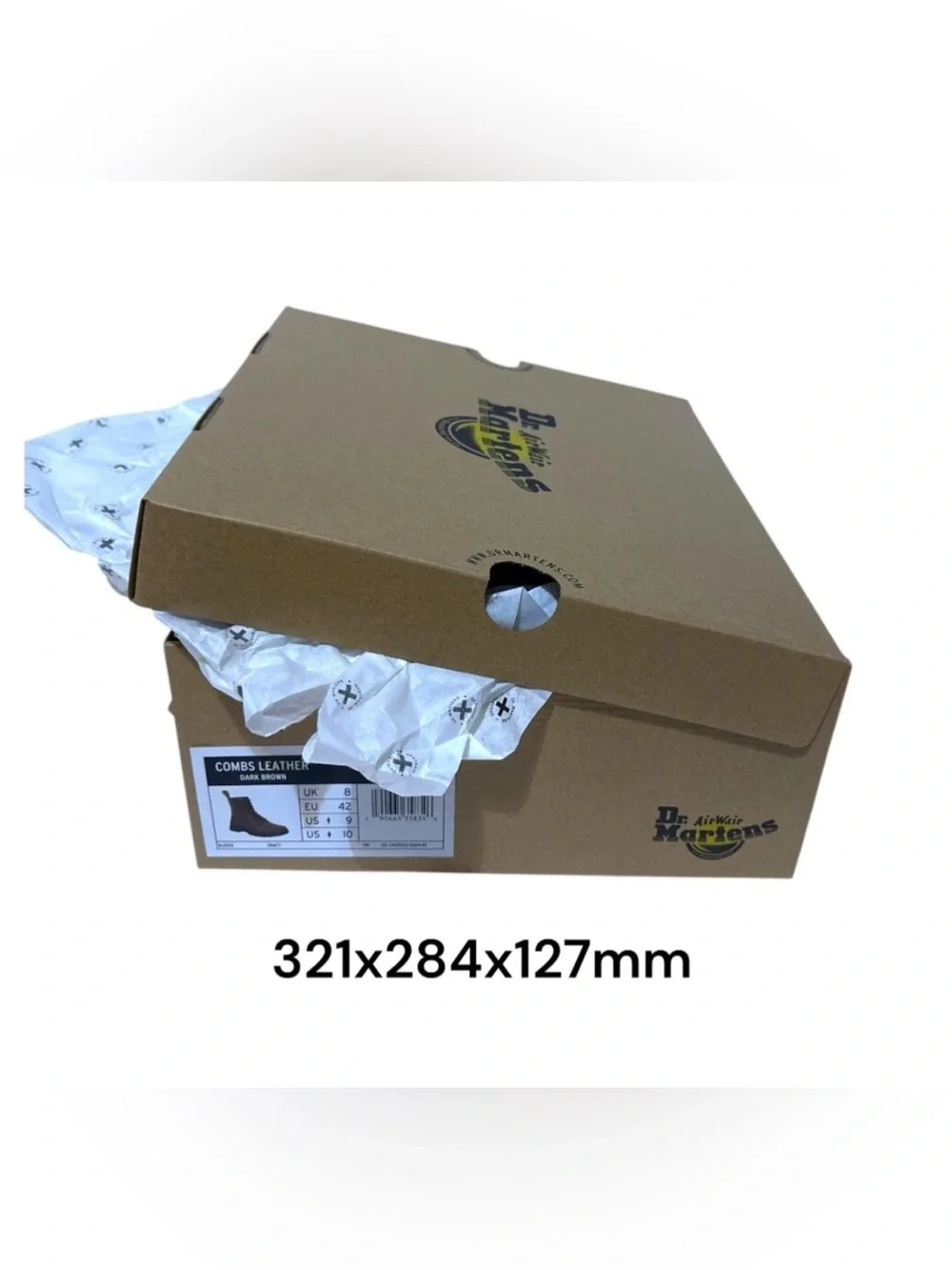 Dr. Martens shoe Box Dr Martens AirWair crazy horse 26006207 EMPTY BOX ONLY